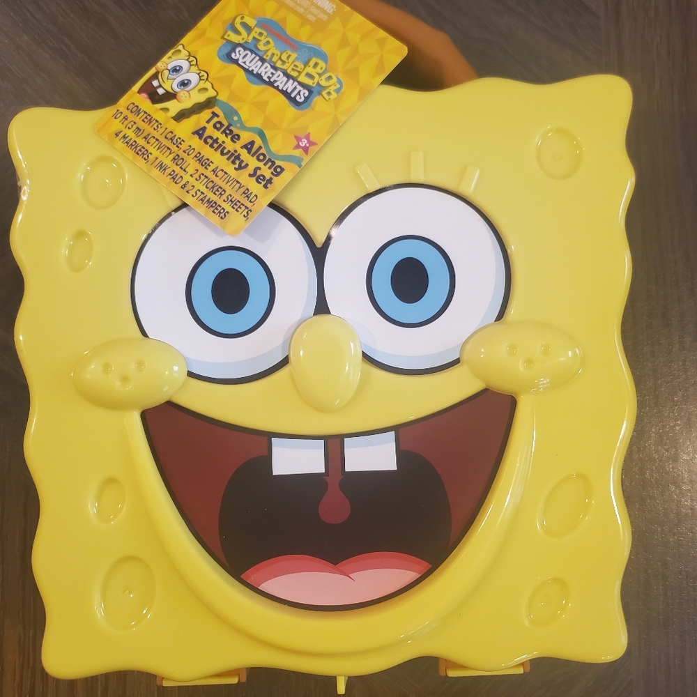 Spongebob SquarePants Take Along Activity Set- New